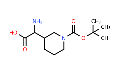 CAS 887242-56-0 | 2-amino-2-(1-tert-butoxycarbonyl-3-piperidyl)acetic acid