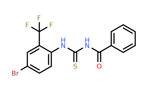 CAS 887266-94-6 | N-((4-Bromo-2-(trifluoromethyl)phenyl)carbamothioyl)benzamide