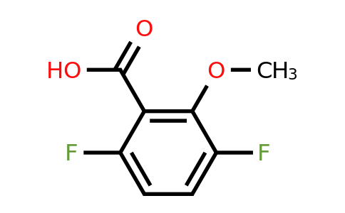 CAS 887267-03-0 | 3,6-difluoro-2-methoxybenzoic acid