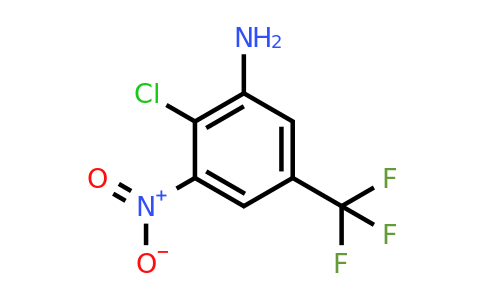 CAS 887267-85-8 | 2-Chloro-3-nitro-5-(trifluoromethyl)aniline