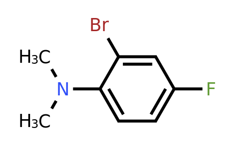 CAS 887268-19-1 | 2-Bromo-4-fluoro-N,N-dimethylaniline