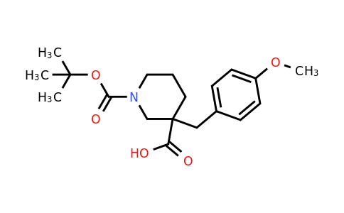 CAS 887344-20-9 | 1-Boc-3-(4-methoxybenzyl)-3-carboxypiperidine