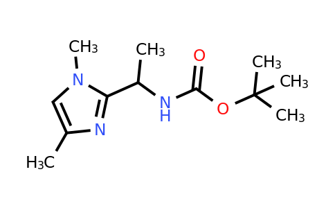 CAS 887344-31-2 | tert-Butyl (1-(1,4-dimethyl-1H-imidazol-2-yl)ethyl)carbamate