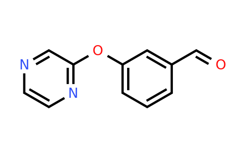 CAS 887344-44-7 | 3-(Pyrazin-2-yloxy)benzaldehyde