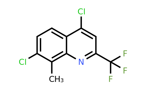 CAS 887350-78-9 | 4,7-Dichloro-8-methyl-2-(trifluoromethyl)quinoline