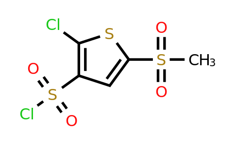 CAS 887350-82-5 | 2-chloro-5-methanesulfonylthiophene-3-sulfonyl chloride