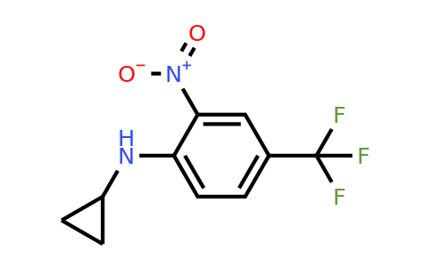 CAS 887351-41-9 | N-Cyclopropyl-2-nitro-4-(trifluoromethyl)aniline
