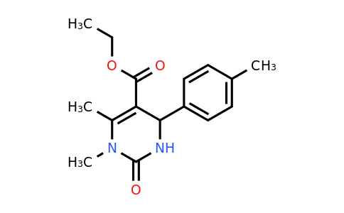 CAS 887351-75-9 | Ethyl 1,6-dimethyl-2-oxo-4-(p-tolyl)-1,2,3,4-tetrahydropyrimidine-5-carboxylate