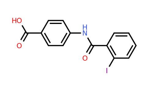 CAS 887356-31-2 | 4-(2-Iodobenzamido)benzoic acid