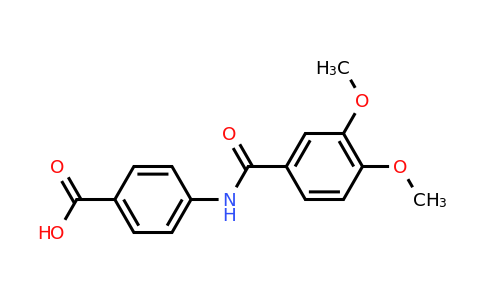 CAS 887356-37-8 | 4-(3,4-dimethoxybenzamido)benzoic acid