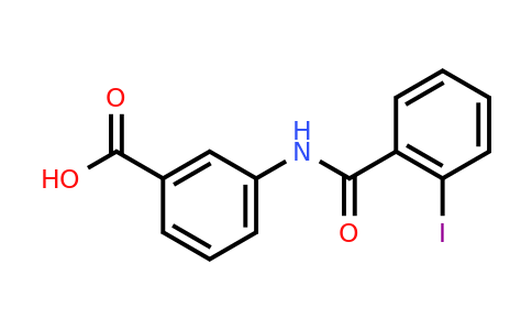 CAS 887356-40-3 | 3-(2-Iodobenzamido)benzoic acid