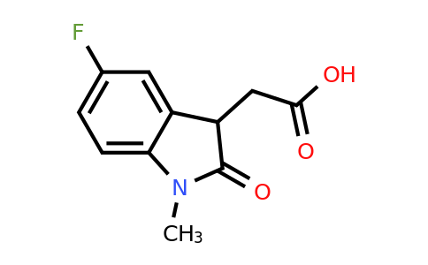 CAS 887405-60-9 | 2-(5-Fluoro-1-methyl-2-oxoindolin-3-yl)acetic acid