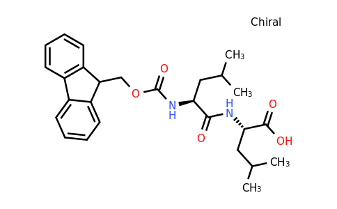 CAS 88743-98-0 | (S)-2-((S)-2-((((9H-Fluoren-9-yl)methoxy)carbonyl)amino)-4-methylpentanamido)-4-methylpentanoic acid