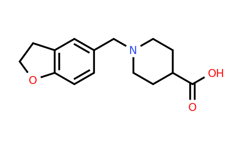 CAS 887440-34-8 | 1-(2,3-Dihydro-1-benzofuran-5-ylmethyl)-4-piperidinecarboxylic acid