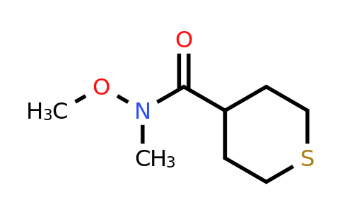 CAS 887481-46-1 | N-methoxy-N-methylthiane-4-carboxamide