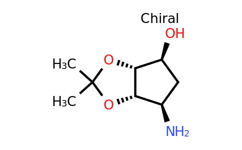 CAS 88756-83-6 | rel-(3aR,4S,6R,6aS)-6-amino-2,2-dimethyl-4,5,6,6a-tetrahydro-3aH-cyclopenta[d][1,3]dioxol-4-ol