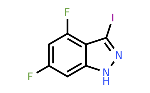 CAS 887567-79-5 | 4,6-Difluoro-3-iodo-1H-indazole