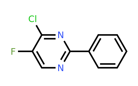 CAS 887571-35-9 | 4-Chloro-5-fluoro-2-phenylpyrimidine
