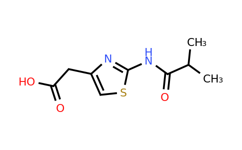 CAS 887575-96-4 | 2-[2-(2-Methylpropanamido)-1,3-thiazol-4-yl]acetic acid