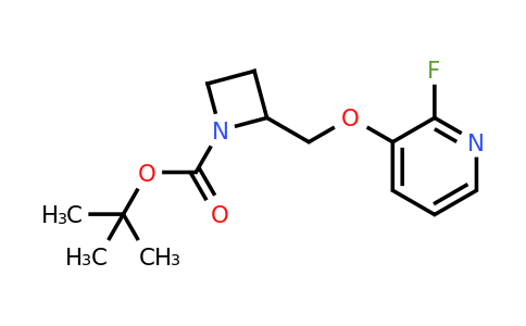 CAS 887576-27-4 | 2-[[(2-Fluoro-3-pyridinyl)oxy]methyl]-1-azetidinecarboxylic acid 1,1-dimethylethyl ester
