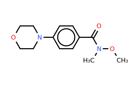 CAS 887576-33-2 | 4-(N-Morpholinyl)-N,n-methoxy-methylbenzamide
