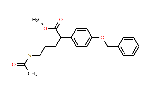 CAS 887577-16-4 | 5-Acetylsulfanyl-2-(4-benzyloxyphenyl)pentanoic acid methyl ester