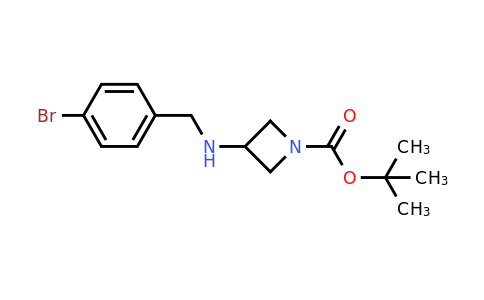 CAS 887579-73-9 | tert-Butyl 3-((4-bromobenzyl)amino)azetidine-1-carboxylate