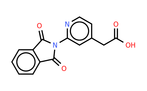 CAS 887580-39-4 | 4-(2-N-Phthalimidyl) pyridylacetic acid