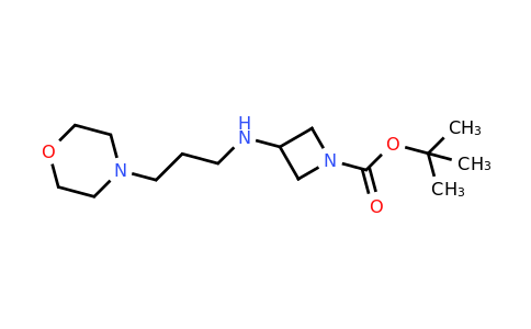 CAS 887581-03-5 | tert-Butyl 3-((3-morpholinopropyl)amino)azetidine-1-carboxylate