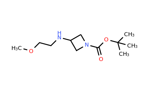 tert-Butyl 3-((2-methoxyethyl)amino)azetidine-1-carboxylate