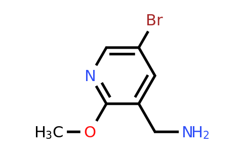 CAS 887581-33-1 | (5-Bromo-2-methoxy-pyridin-3-YL)methylamine