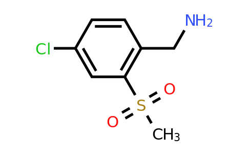 CAS 887581-65-9 | 4-Chloro-2-methanesulfonyl-benzylamine