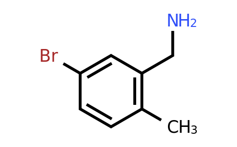 CAS 887582-71-0 | (5-Bromo-2-methylphenyl)methanamine