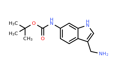 CAS 887583-94-0 | (3-Aminomethyl-1H-indol-6-YL)-carbamic acid tert-butyl ester