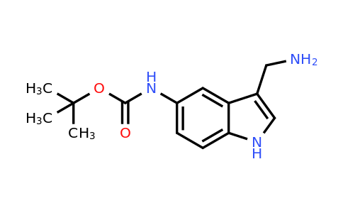 CAS 887584-00-1 | (3-Aminomethyl-1H-indol-5-YL)-carbamic acid tert-butyl ester