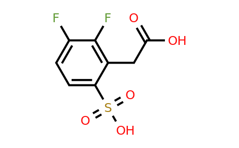 CAS 887584-97-6 | 2,3-Difluoro-6-sulfophenylacetic acid