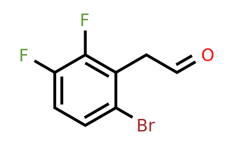 CAS 887585-91-3 | 2,3-Difluoro-6-bromo-phenylacetaldehyde