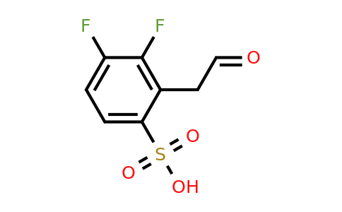 CAS 887586-10-9 | 2,3-Difluoro-6-sulfo-phenylacetaldehyde