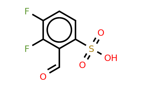 CAS 887586-17-6 | 2,3-Difluoro-6-sulfo-benzealdehyde