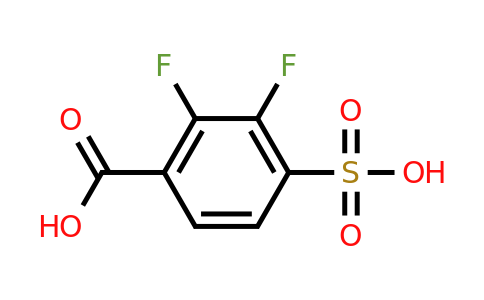CAS 887586-36-9 | 2,3-Difluoro-4-sulfo-benzoic acid
