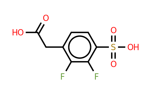 CAS 887586-42-7 | 2,3-Difluoro-4-sulfo-benzoacetic acid