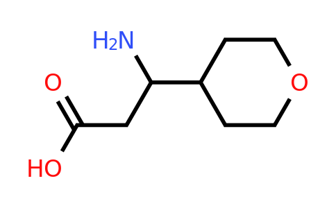 CAS 887586-62-1 | 3-Amino-3-(tetrahydro-2H-pyran-4-YL)propanoic acid