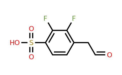 CAS 887586-86-9 | 2,3-Difluoro-4-sulfo-phenylacetaldehyde