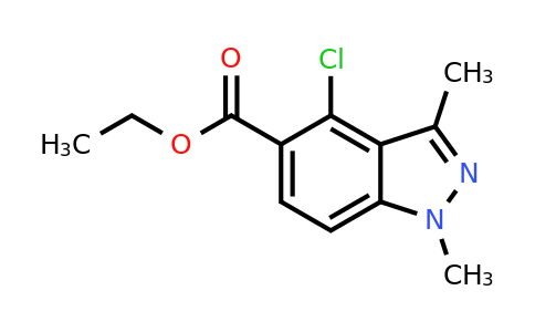 CAS 887586-91-6 | Ethyl-4-chloro-1,3-dimethyl-1H-indazole-5-carboxylate