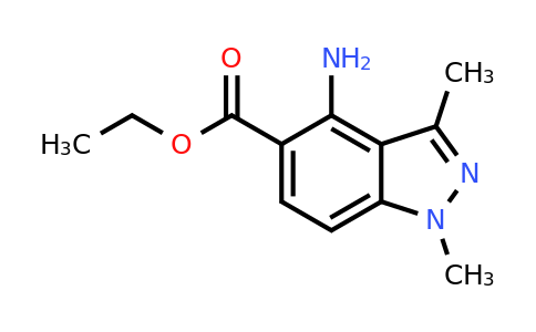CAS 887587-11-3 | Ethyl-1,3-dimethyl-4-amino-1H-indazole-5-carboxylate