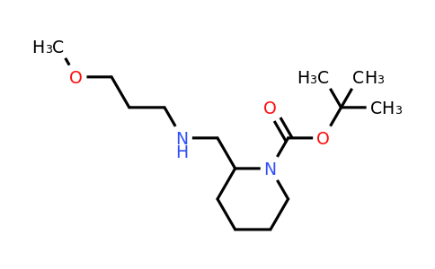 CAS 887588-54-7 | tert-Butyl 2-(((3-methoxypropyl)amino)methyl)piperidine-1-carboxylate