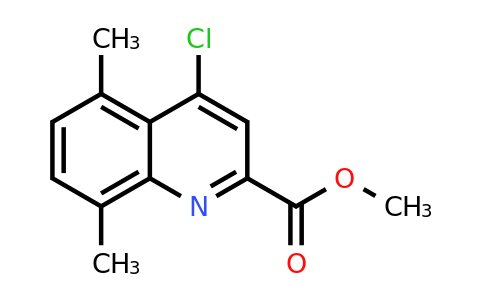 CAS 887589-35-7 | Methyl 4-chloro-5,8-dimethylquinoline-2-carboxylate