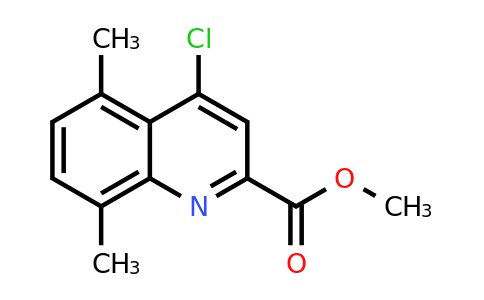 Methyl 4-chloro-5,8-dimethylquinoline-2-carboxylate
