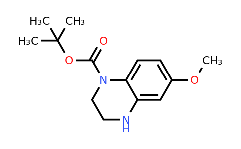CAS 887590-30-9 | 6-Methoxy-3,4-dihydro-2H-quinoxaline-1-carboxylic acid tert-butyl ester