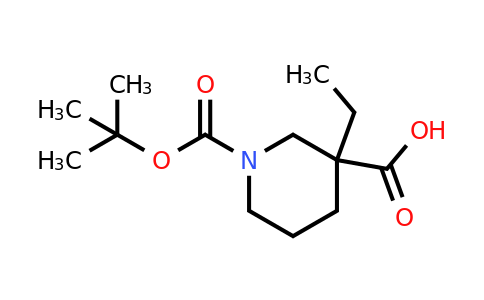 CAS 887591-65-3 | 1-Boc-3-ethylpiperidine-3-carboxylic Acid